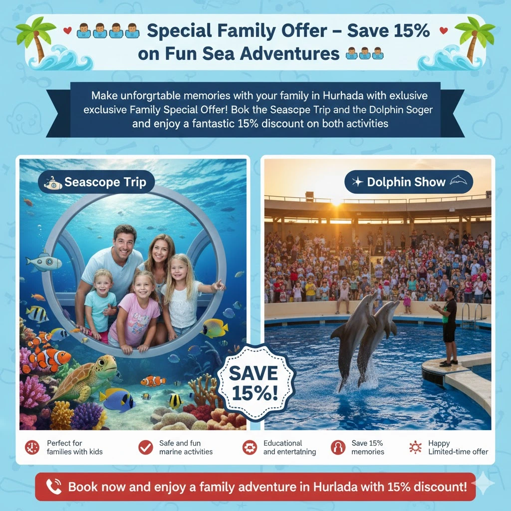 Special Family Offer – Save 15% on Fun Sea Adventures